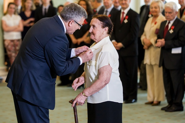 Marianna Bączek awarded by Poland’s president  - miniatura