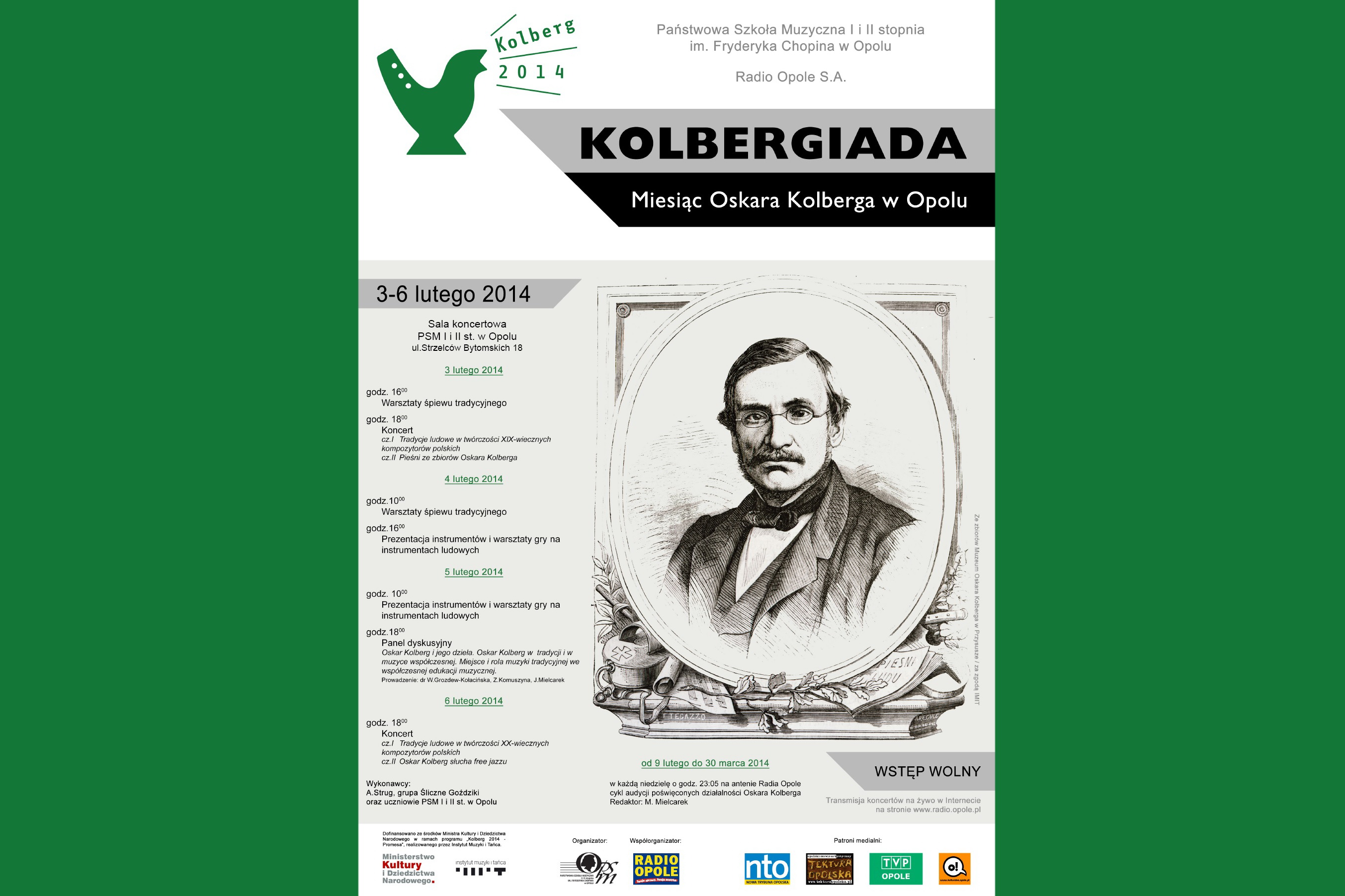Kolbergiada – Oskar Kolberg month in Opole  - miniatura